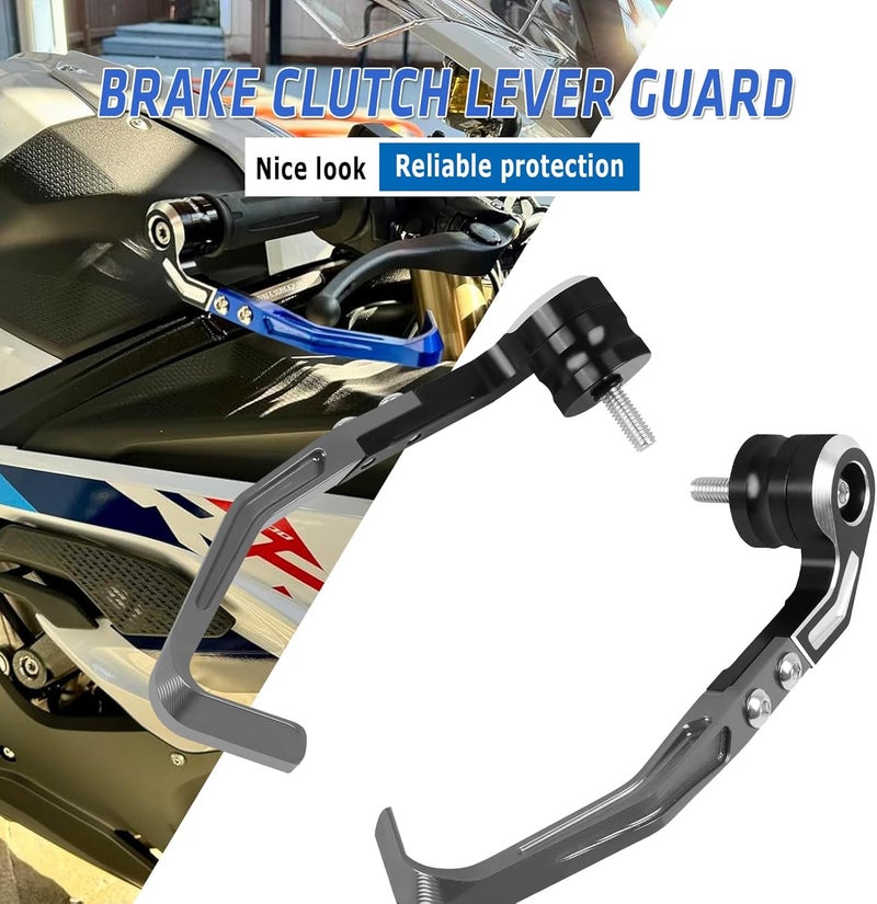 HAONEL Brake Clutch Lever Guard for M1000RR S1000RR (2019-2025) - CNC Aluminum Motorcycle Handlebar Protector (Titanium) - Image 3
