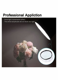 Y&D 4 Pack Diffuser Light Cover Soft White Lamp Sock 7 inch/18cm Standard Cloth Lampshade for Sparkler Reflectors Strobe Flash LED Video Lights  - Image 4