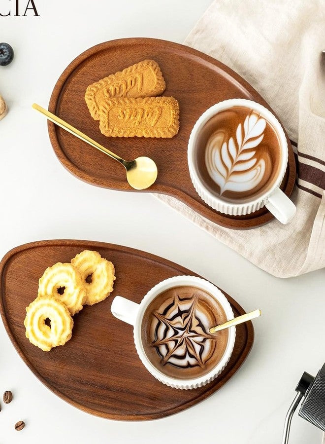 AURAADORN 4 PCS Coffee Spoons, 5.9 Inches Stainless Steel Long Handle Spoon for Dessert Ice Cream Sugar Tea Latte, Hot Chocolate Cake Stirring Spoons (4, gold) - Image 3