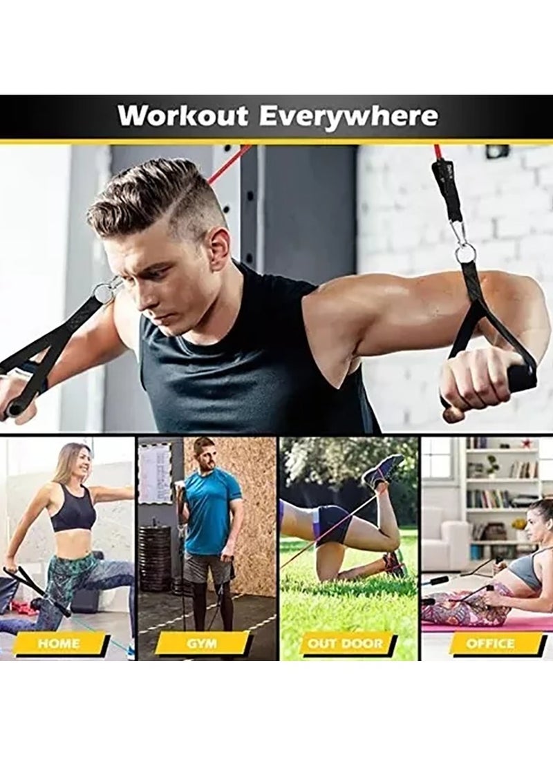 Gonice - 11 Pieces Elastic Resistance Bands Exercise Kit - Image 1