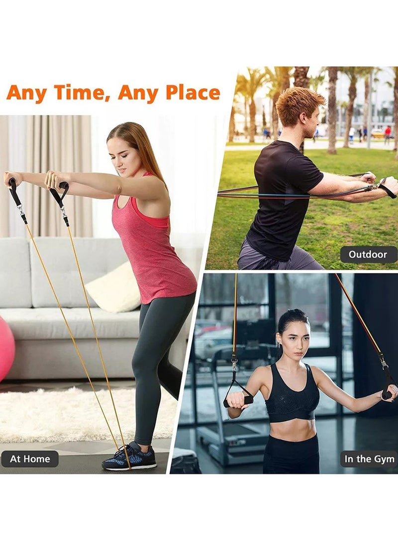 Gonice - 11 Pieces Elastic Resistance Bands Exercise Kit - Image 1