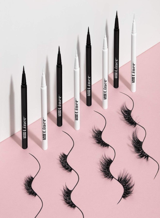 i.Envy i-ENVY 2 in 1 Lash Glue Liner, Eyelash Adhesive & Eyeliner in One (0.02 Oz), Quick Precise Application, Fast Drying Matte Finish, Strong Hold for Lash Cluster, Strip Lash Extension (Black) - Image 5