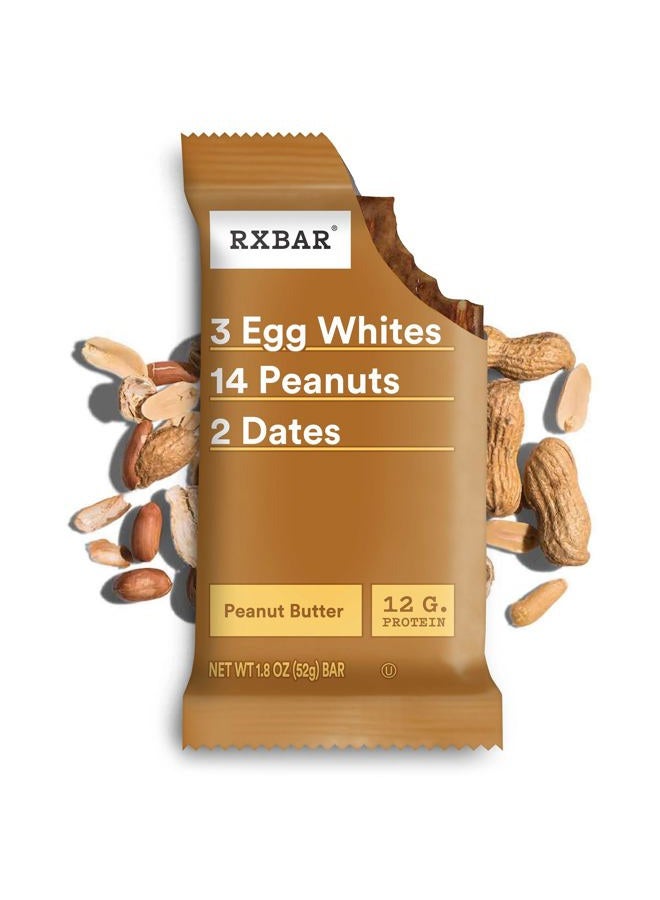 RXBAR Protein Bars, 12g Protein, Gluten Free Snacks, Peanut Butter (6 Boxes, 30 Bars) - Image 4
