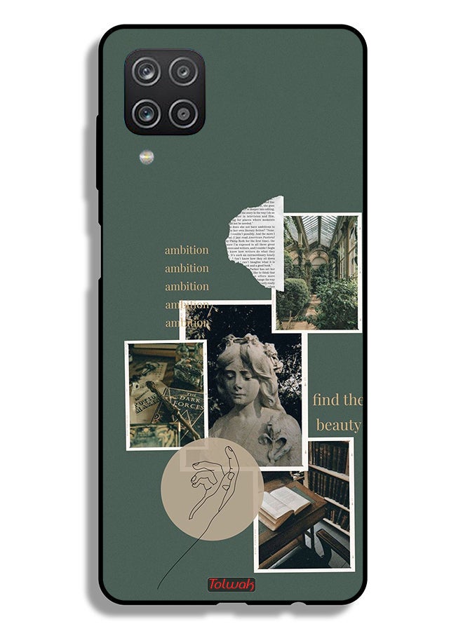 Tolwak Samsung Galaxy M12 Protective Case Cover Find The Beauty - Image 1