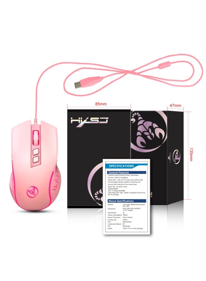 EBMINI New Frontier Esports Gaming Mechanical Silent Wired Mouse