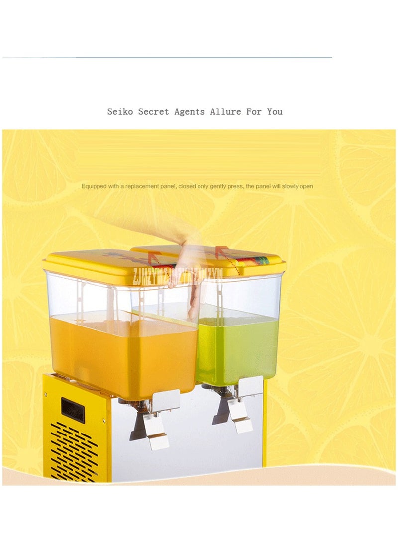 Automatic Beverage Machine, Dual-Cylinder  Cold Juice Machine, Mixing Milk Tea Machine, Self-Service Cold Ice Tea Juice Machine, Stainless Steel with Thermostat,2, cold  - Image 5