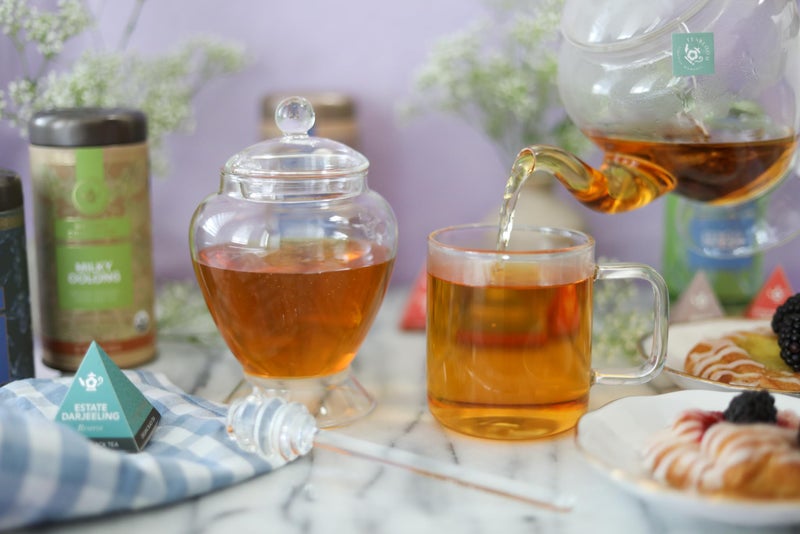 Teabloom Pure Bliss Honey Jar with Dipper and Lid - Hand-crafted with Highly Hygienic, Non-Porous Borosilicate Glass (14 oz) - Image 5