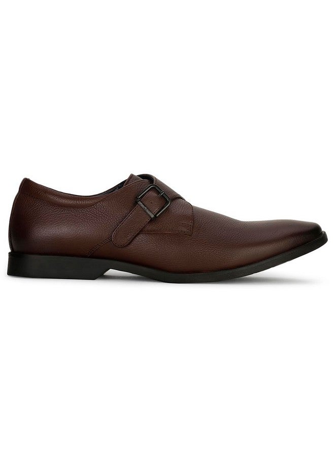 Hush Puppies Men's Aaron Monk E 23 Formal (8554000_Dark Brown_10 UK) - Image 2