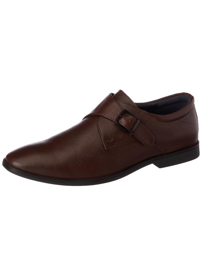 Hush Puppies Men's Aaron Monk E 23 Formal (8554000_Dark Brown_10 UK) - Image 1