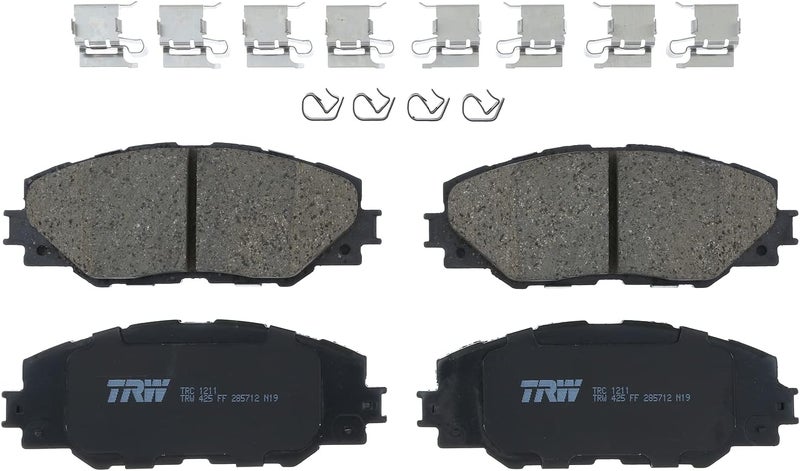 TRW Pro TRC1211 Disc Brake Pad Set for Toyota RAV4 - Image 1