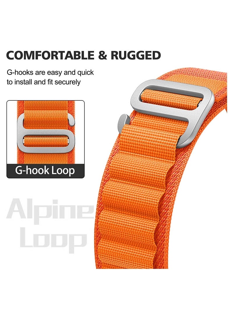 IAF - apple watch alpine Loop Band 41mm/40mm/38mm Nylon Woven Sport Strap Compatible with Watch Series 8/Ultra/7/SE/6/5/4/3/2/1 - Image 1