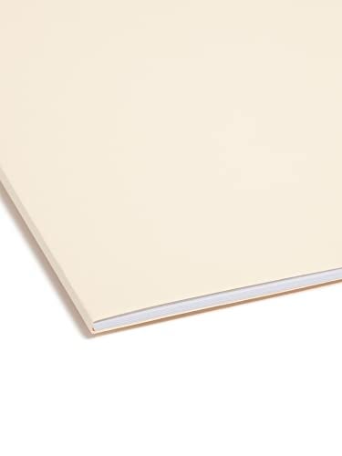 Smead Heavy-Duty Fastener File Folder, 2 Fasteners, 1/3-Cut Tab, Legal Size, Manila, 50 per Box (19600) - Image 5