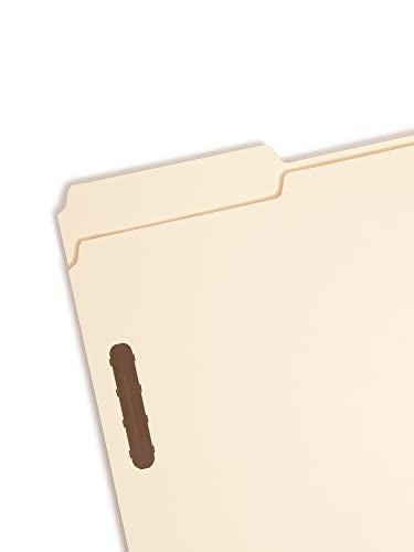 Smead Heavy-Duty Fastener File Folder, 2 Fasteners, 1/3-Cut Tab, Legal Size, Manila, 50 per Box (19600) - Image 3