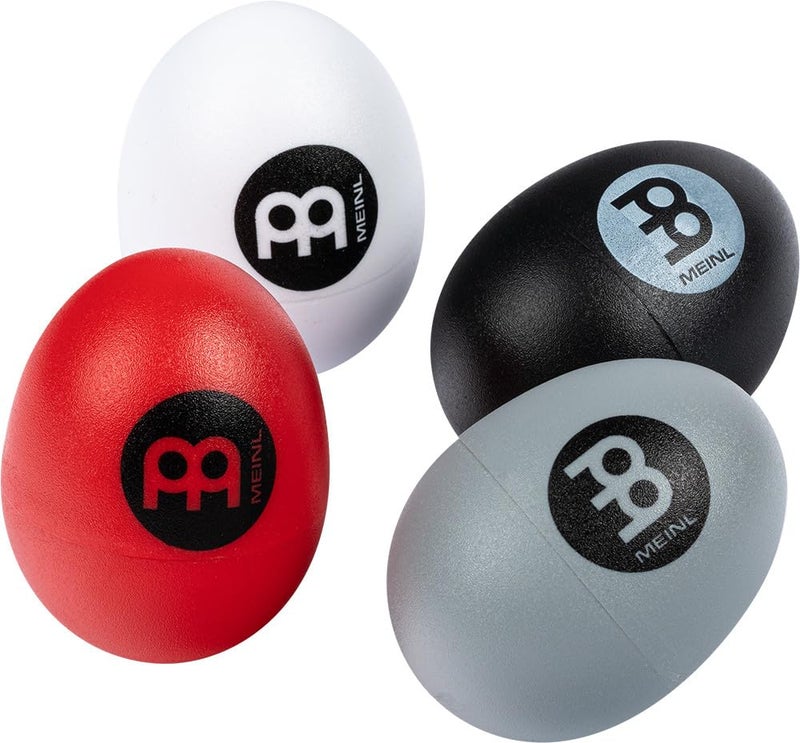Meinl Percussion مجموعة أدوات الإيقاع من مينل - بيض هزاز 4 قطع لجميع أنواع الموسيقى مع مستويات صوت مختلفة - غير مصنوعة في الصين - متينة لجميع الأجواء، ضمان لمدة عامين - Image 1