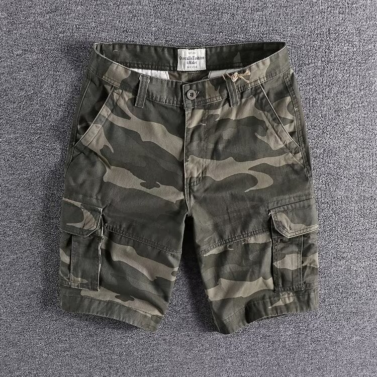 Men's Camo Cargo Shorts - Image 2