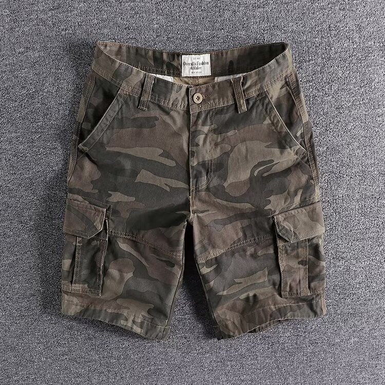 Men's Camo Cargo Shorts - Image 3