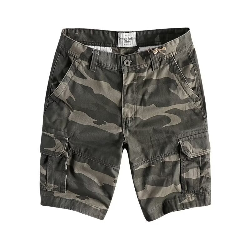 Men's Camo Cargo Shorts - Image 4