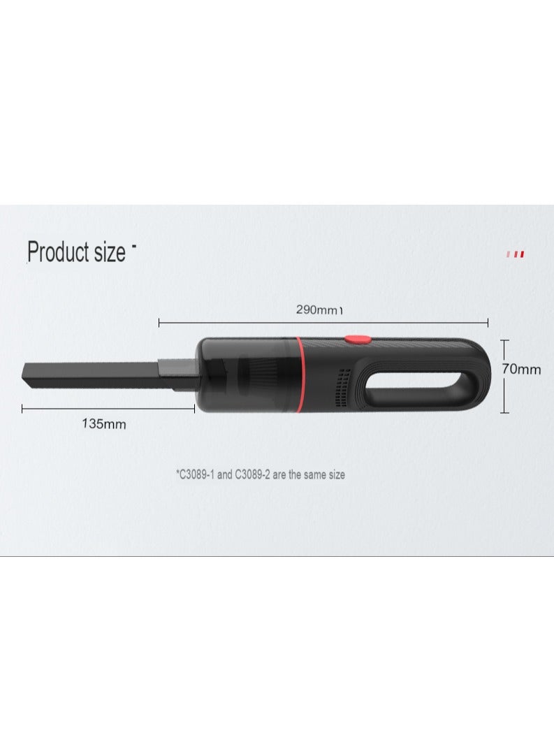 Multifunctional car vacuum cleaner Handheld portable vacuum cleaner Home car dual-purpose vacuum cleaner - Image 3