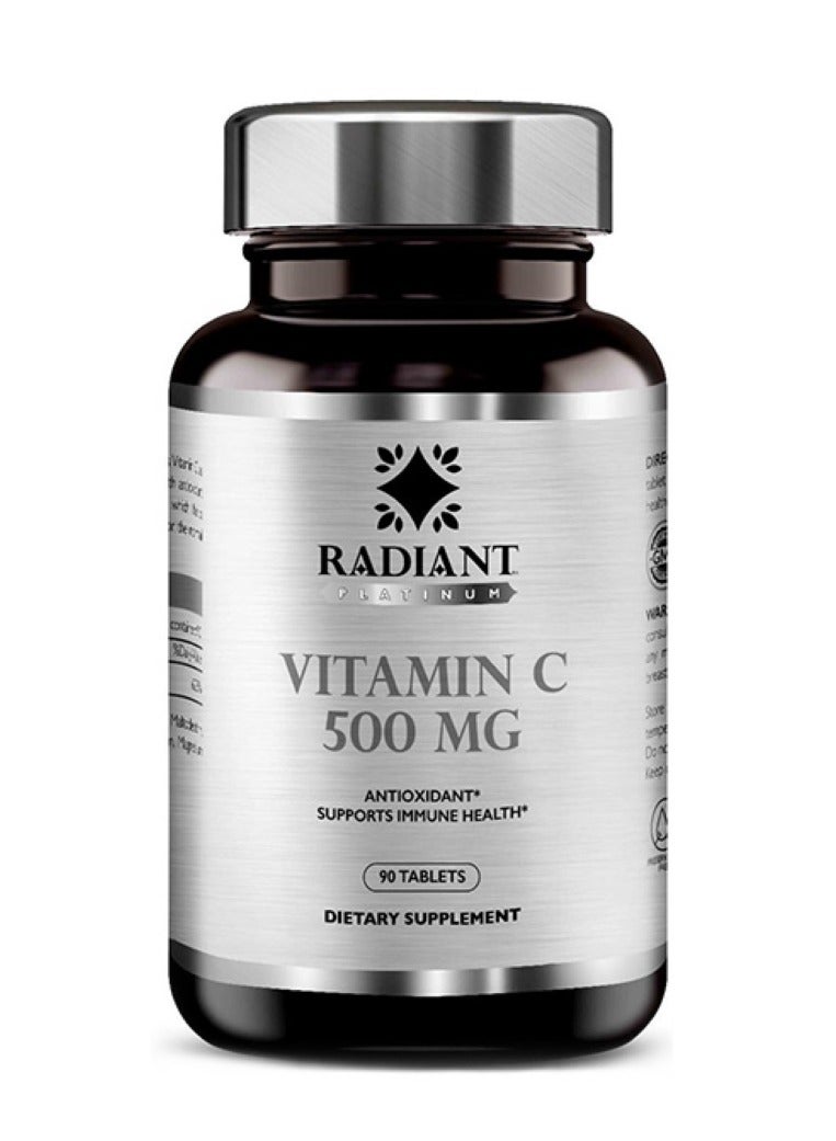 Radiant Platinum Vitamin C 500mg 90 Tabs