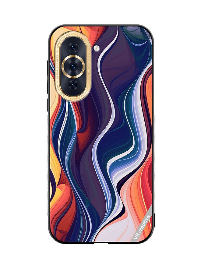 VR CREATIVE Protective Case Cover For Huawei Nova 10 Abstract Design Multicolour - Image 1