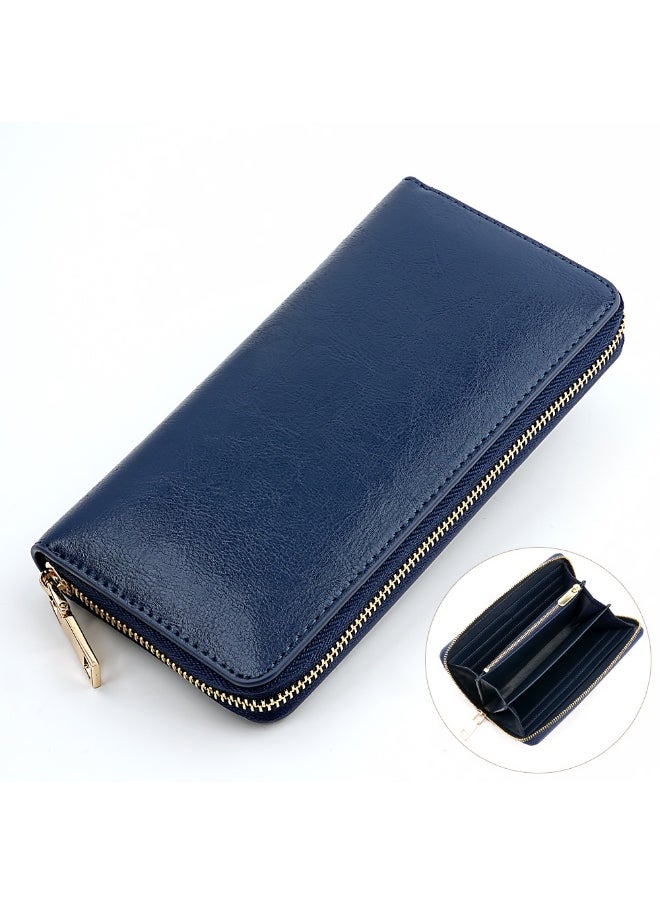 Mark Fairwhale New Oil Wax Cowhide Long Wallet 