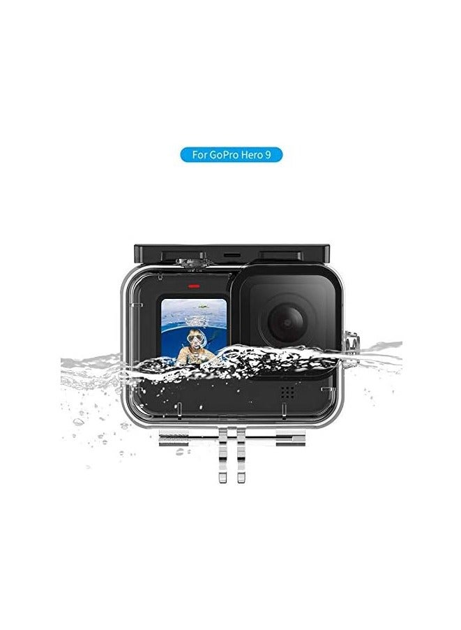 Muyixin For GoPro Hero 9 Underwater Waterproof Case For Go Pro 9 -Black - Image 4