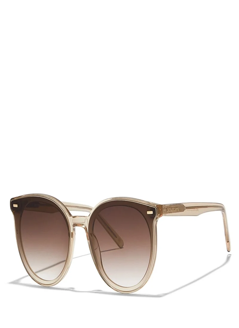 30 سندايز Hera Round Full Rim Sunglasses - Lens Size:64 mm