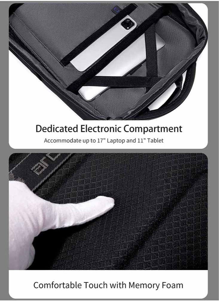 Extra Large Travel Backpack, Business Durable Backpack with Laptop Compartment, Water Resistant College School Computer Bag for Men Fits 17 Inch Notebook, Black - pzsku/Z0B94ABE9B8575217B79BZ/45/_/1688503125/588cc65c-944f-41c9-a31d-2e588d3d0003