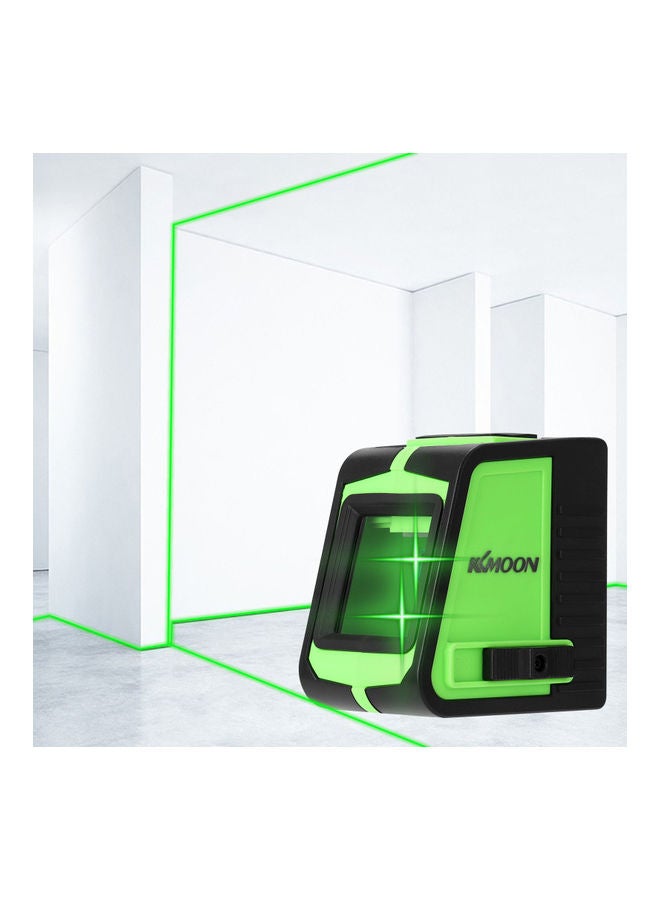 2-Lines Multifunctional Laser Level Tool Green/Black - Image 3
