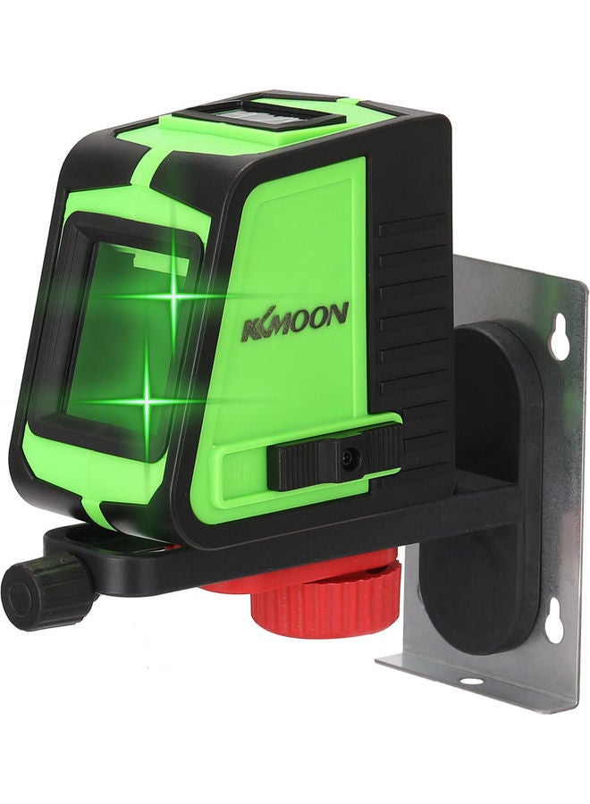 2-Lines Multifunctional Laser Level Tool Green/Black - Image 1