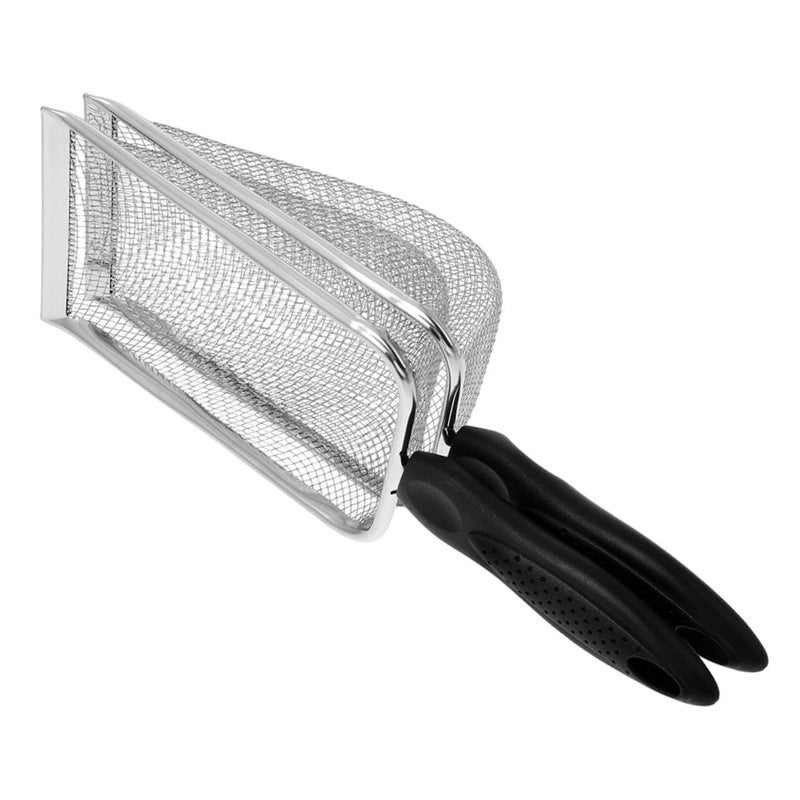 2 Pcs Stainless Steel Cat Litter Scoop Mesh Ergonomic Shovels For Quick Pet Waste Cleanup Durable Easy Handling - Image 2