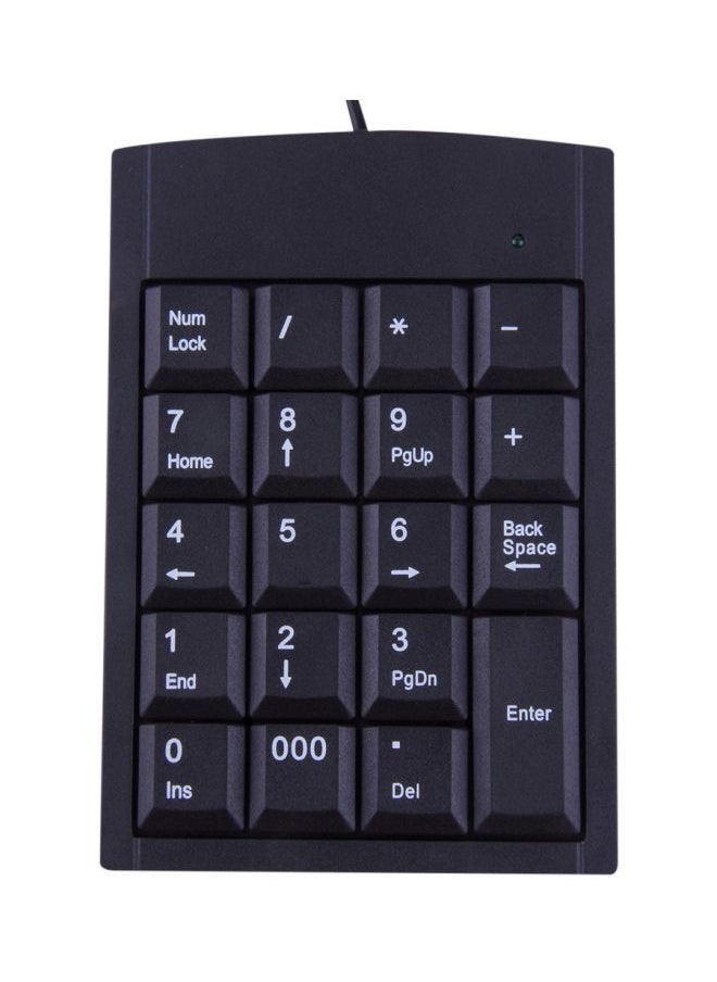 Generic USB Wired Numeric Keyboard Adapter Black  - Image 4