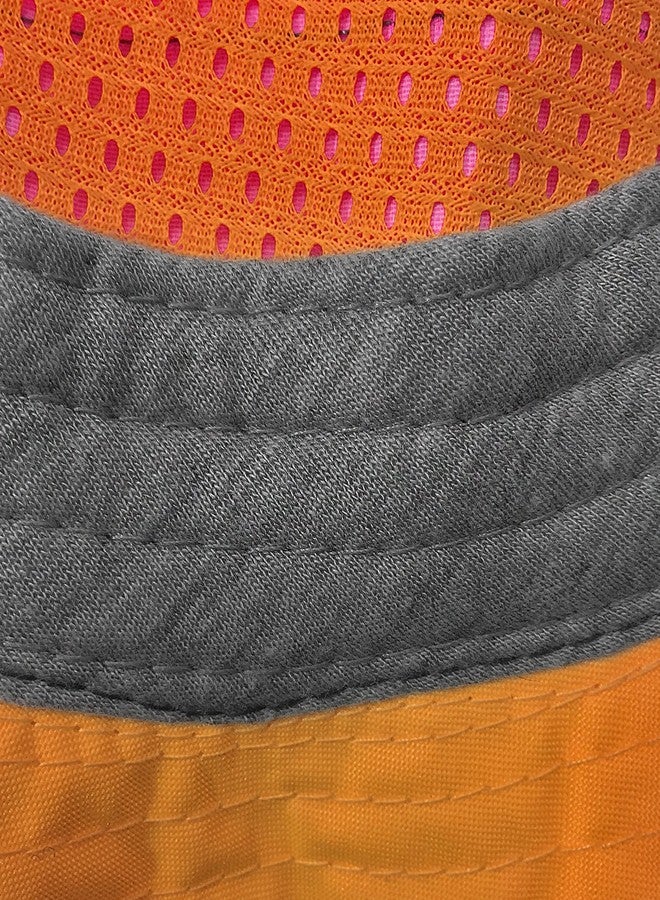 JORESTECH Safety Boonie Hat Reflective High Visibility Orange (One Size Fits All) - Image 4