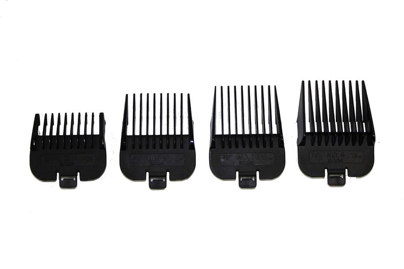 Trixie Andis 4 Piece Animal Comb Set Sizes 18 14 38 12 Black 21318 pack of 4 - Image 2