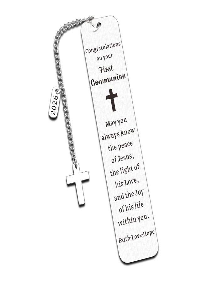 Fleure Esme First Communion Gifts for Girls Boys Baptism Catholic Confirmation Gifts for Teens Boys Girls Kids 1st Holy Communion Gifts Christian Religious Bible Verse Gifts for Goddaughter Godson Women Men Faith - Image 1