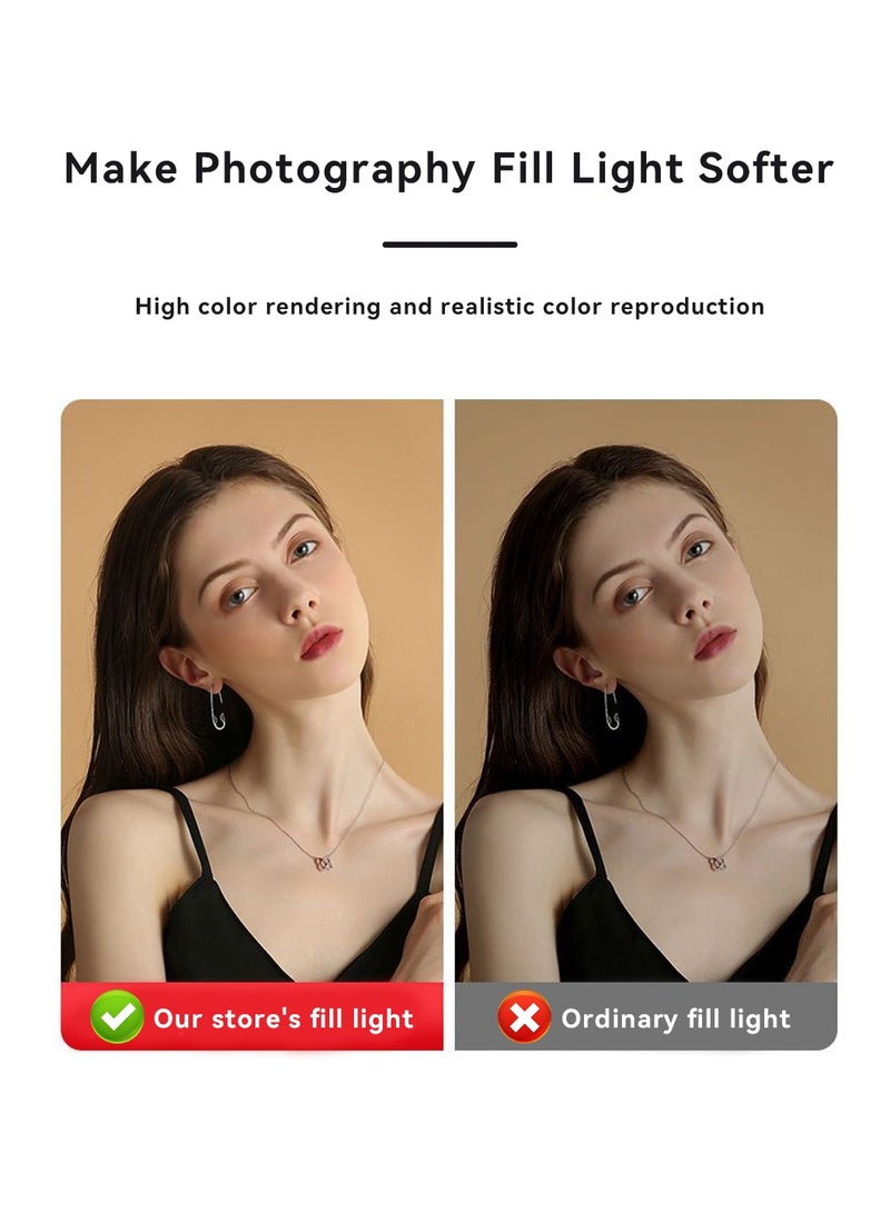 LEOKOR Photography Softbox Lighting Kit, Professional Studio Lighting Equipment, Continuous Lighting System for Photography/Video Recording/Live Streaming/Portraits Shooting, 3 Colors LED Light * 2 + 50x70cm Softbox * 2 + 2M Light Stand * 2 + Remote Control * 2 + Carry Bag * 1 - Image 3