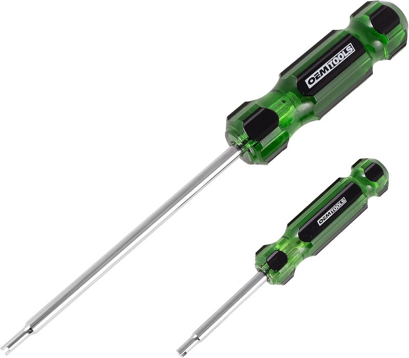 OEMTOOLS 22589 Tire Valve Core Tool Set - 2 Piece Valve Core and Tire Valve Stem Tool - Image 1