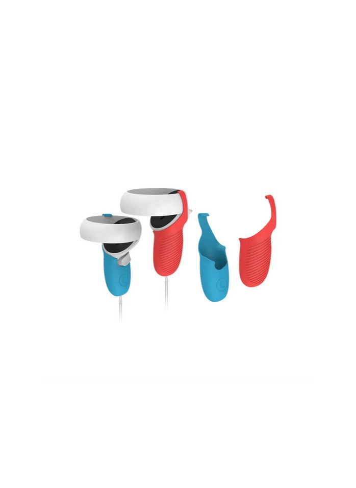 DOBE Silicone Case For Oculus Quest 2 VR Controller - Red \ Blue
