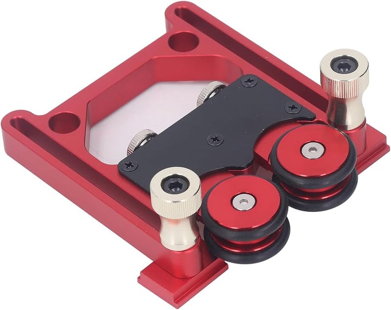 رولر منشار طاولة من سبائك الألومنيوم للنشر الخشبي ذو العجلة المزدوجة المنزلقة - Image 5