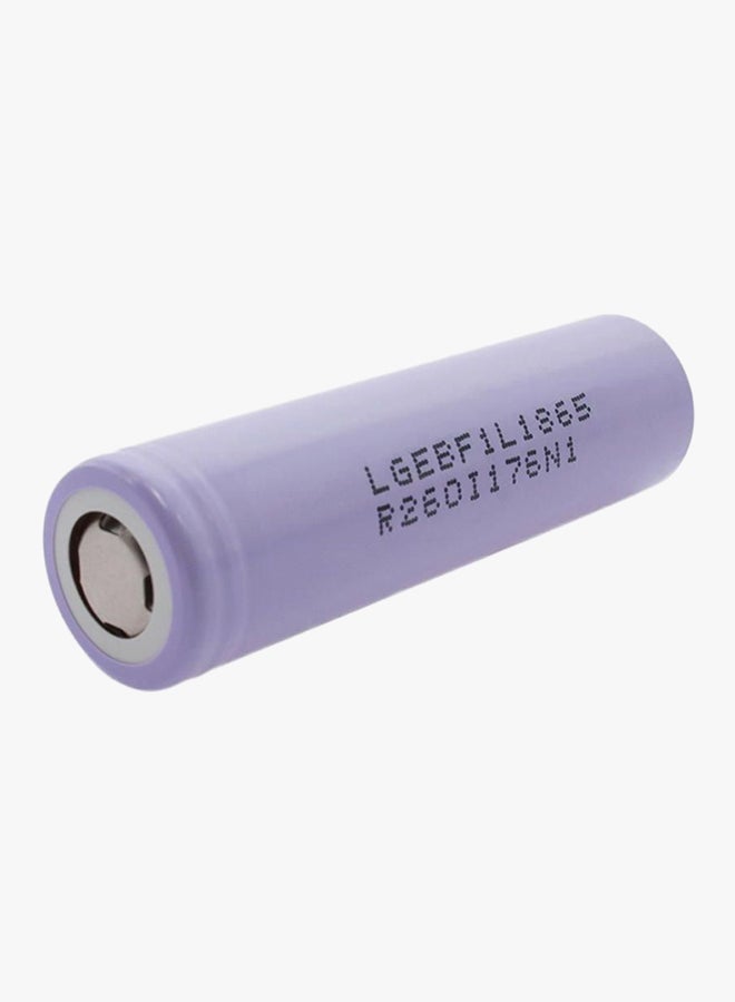 LG 2500 mAh Li-ion Rechargeable Battery Purple - Image 2