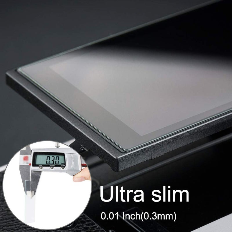 JJC 2 Pack Camera Screen Protector for Fujifilm X100VI X100V X-T4 X-E4 Camera, Ultra-Thin Anti-Fingerprint Anti-Scratch 9H Hardness 2.5D Rounded Edges Tempered Glass Protector - Image 4