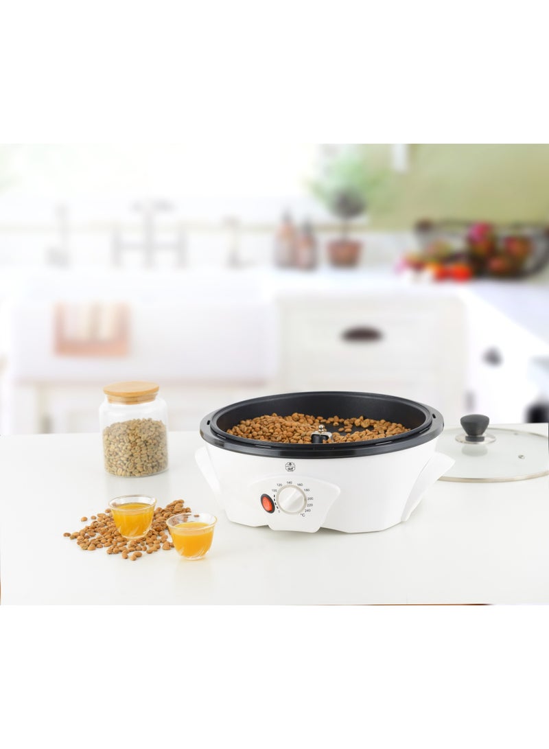 alsaifhome Electric coffee roaster, 400g capacity, 1200W power - Image 1