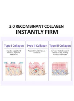 JoyPretty Instant Lift Collagen Serum for Face Collagen Face Serum Skin Tightening Helps Lift Plump & Firm Sagging Skin Moisturizing Anti Wrinkle Face & Eye Serum Anti-Aging Serum 40ml  - Image 4