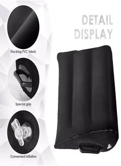 FLYHSO Portable Cushion Leg Positioner Pillow Inflatable Pillow Body Pillow For Sleeping Leg Elevation Bed Sofa Travel Camping  - Image 3