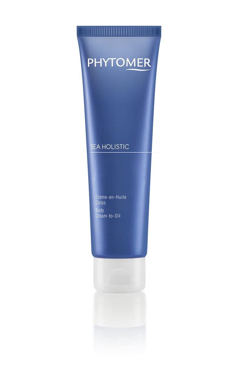 PHYTOMER Sea Holistic Body Cream-to-Oil Skin Moisturizer | Moisturize & Nourish Dry Skin | Rich Hydrating Cream Transforms into Lightweight Oil | Sustainable, Natural Ingredients | 150ml - Image 1