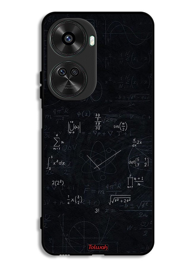 Tolwak Huawei nova 12 SE Protective Case Cover Maths Clock - Image 1