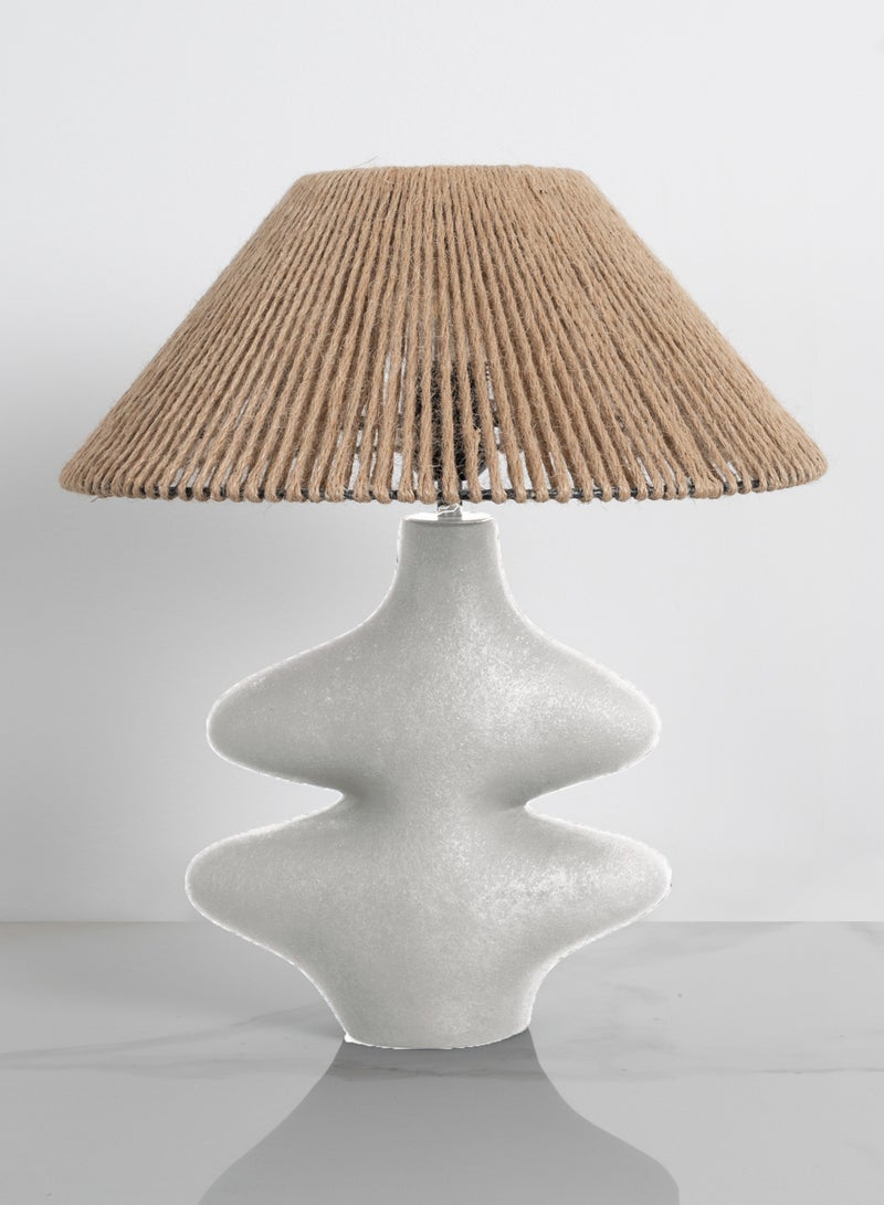 Cluc Olla white table lamp - Brown - Image 5