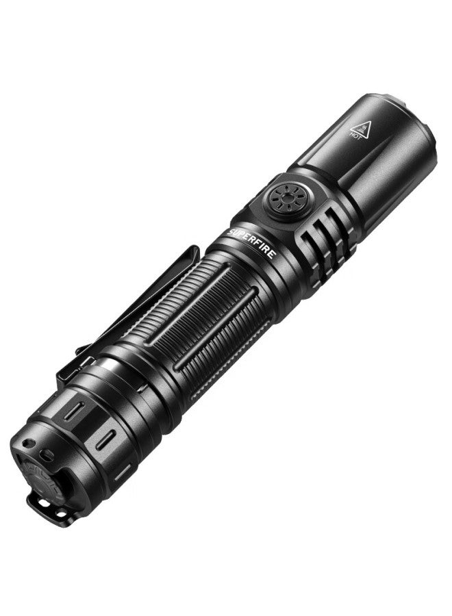 Supfire Rx27 Flashlight High Brightness Long Range Long Battery Life Outdoor Mountaineering Compact Portable Rechargeable Emergency Light - Image 4