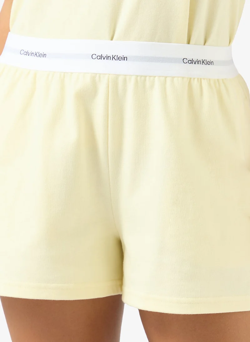 Calvin Klein  Logo Jersey Pyjama Shorts for Women | Best Price UAE