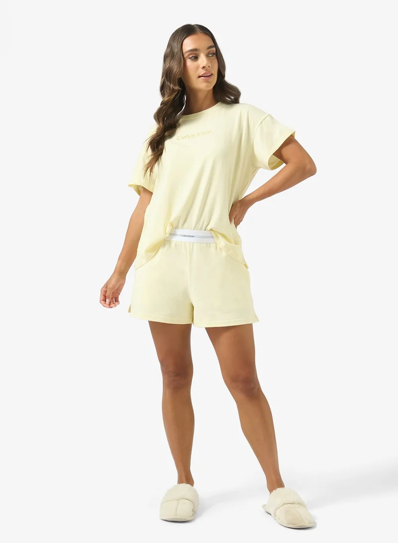 Logo Jersey Pyjama Shorts